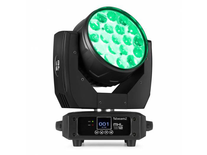 beamZ MHL1912 Cabezal móvil wash con zoom 150122