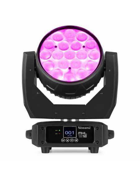 beamZ MHL1912 Cabezal móvil wash con zoom  150122 - 4
