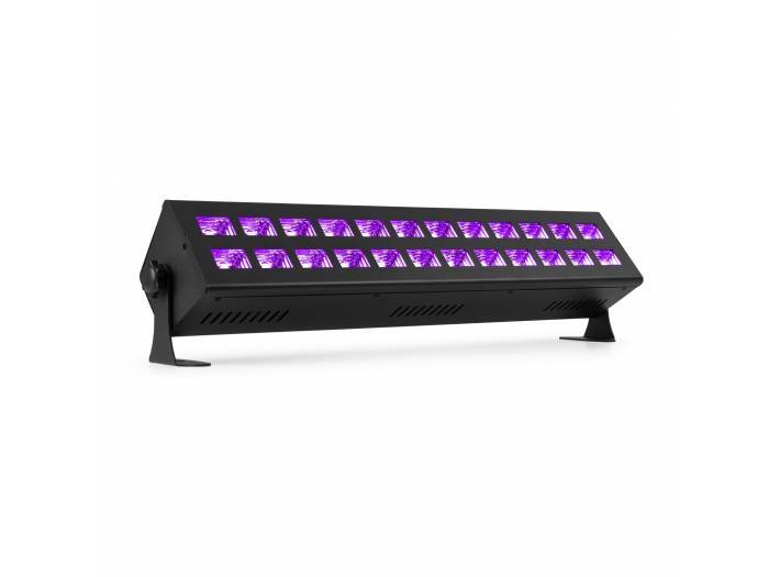 beamZ BUV243 Barra UV con DMX 2x 12 LEDs 153278