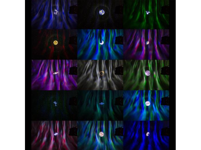Fuzzix Aurora Galactic Proyector con altavoces BT  153211 - 16