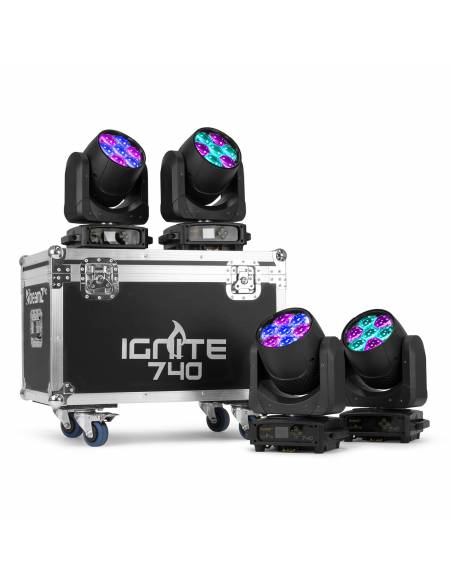 beamZ Pro FC740I4 Flightcase para 4x IGNITE740  152123 - 7