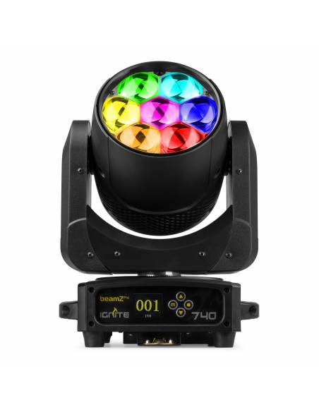 beamZ Pro IGNITE740 Cabeza móvil Wash con Zoom 7x40W  152120 - 2