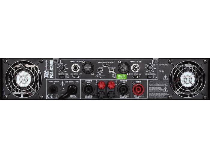 Power Dynamics Amplificador profesional PDA-B1500 - 4