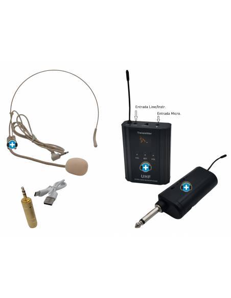 SEVEN SOUNDVECTOR SV112WMU MICROFONO INALAMBRICO UHF LAVALIER - 1