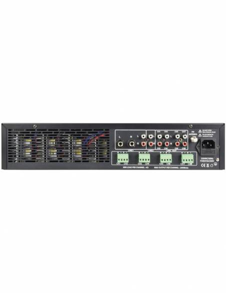 A8 Amplificador multicanal profesional 8 x 200W RMS - 3