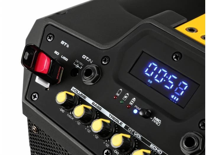 Vonyx VPS10 Sistema Portatil de Sonido 10'' con BT 170047 - 5