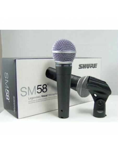 Shure SM58 LC Microfono de Mano - 9