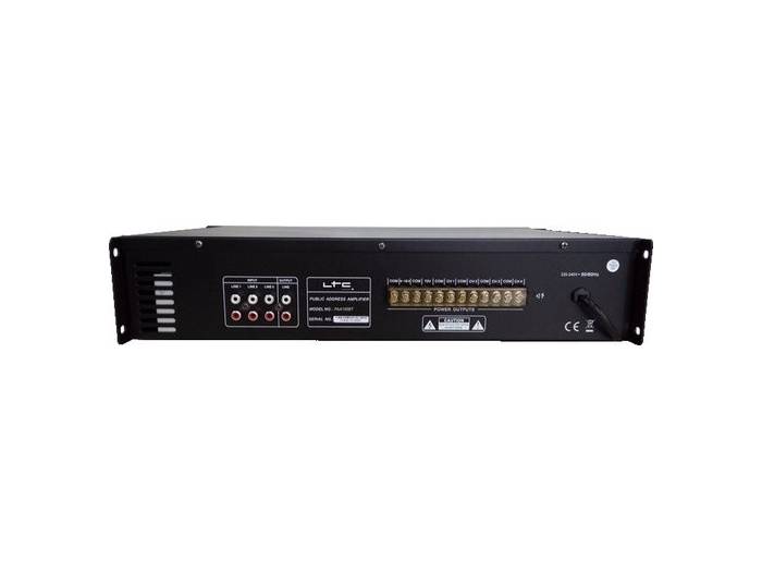 LTC PAA150BT - AMPLIFICADOR DE MEGAFONIA 4 ZONAS - 90W - 2