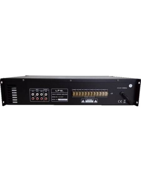 LTC PAA150BT - AMPLIFICADOR DE MEGAFONIA 4 ZONAS - 90W - 2