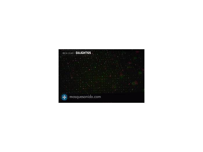 IBIZA LIGHT  DJ LIGHT 65 -Barra de luces 2 leds + 2 laser - 7