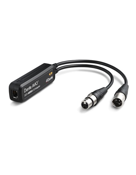 Monacor ADP-AES3-2X2 Adaptador AVIO AES3/EBU Dante
sup®/sup