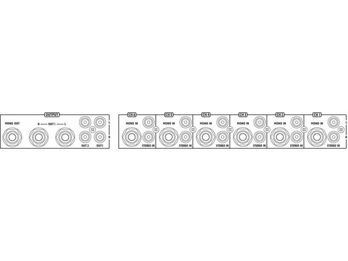 Monacor ULM-164/SW MESA MEZCLAS UNIVERSAL - 2