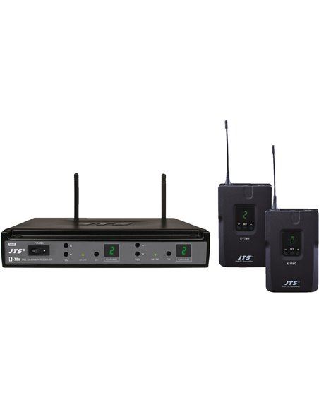 Monacor E-7BPSETD/5 Conjunto de transmisión de audio PLL UHF,