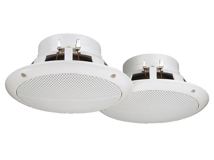 Monacor SPE-265/WS Par de altavoces empotrables, 30 W