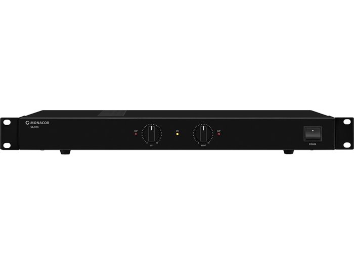 Monacor SA-200 Amplificador estéreo universal, 100 W