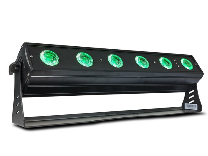 MARK 6x MKL BAT BAR 12 6 + FLIGHTCASE 6x Barras de iluminación + Flightcase