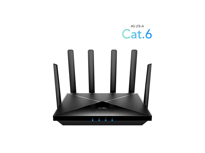 CUDY-42 LT700 Router WiFi 4G LTE AC1200 de doble banda - 1