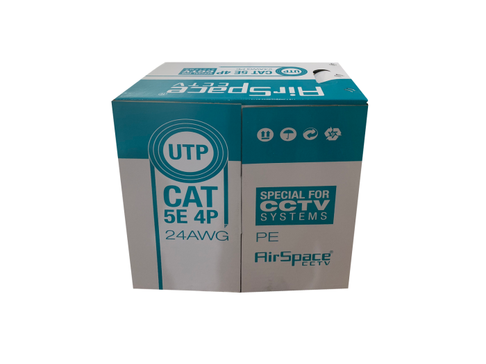 SAM-4445 SAM-4445 Rollo de 305 metros de cable UTP CAT5E 24AWG rígido - 1