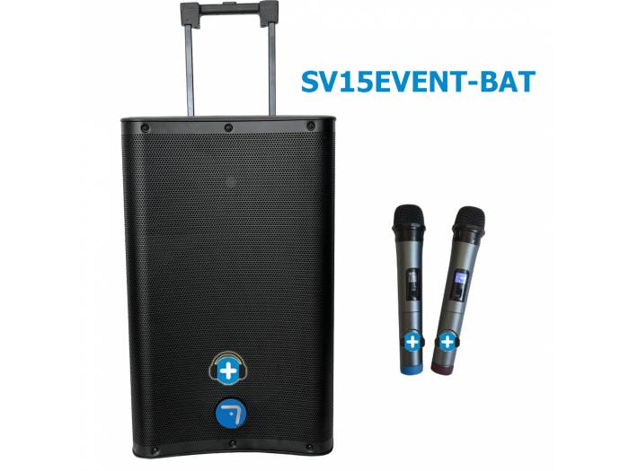 PACK SEVEN SV15EVENT-BAT-TWS - 1000w de Potencia Maxima - 6