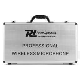 POWER DYNAMIC  PD524B Juego de micrófono inalámbrico UHF con 4 micrófonos de petaca - 1 2