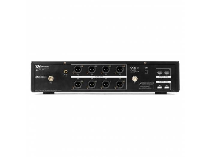 Power Dynamics   PD528 Set de micrófono inalámbrico UHF con 8 micrófonos de mano - 4