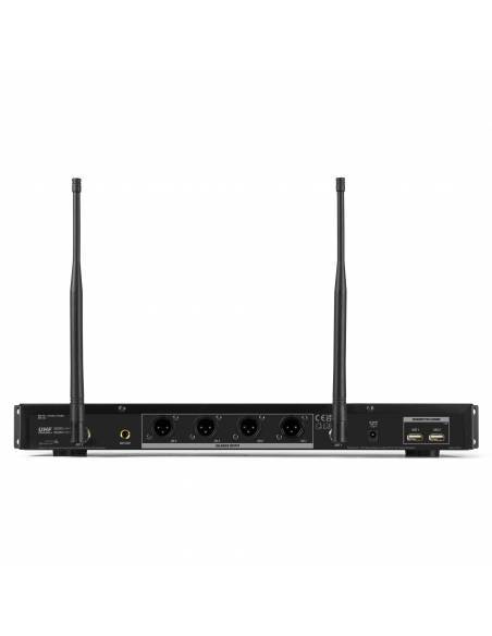 Power Dynamics PD524 Set de micrófono inalámbrico UHF con 4 micrófonos de mano - 4