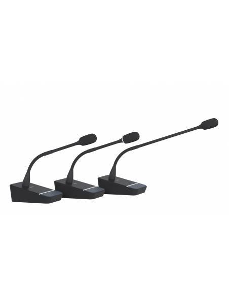 FONESTAR MICSET-C45 Micrófono de condensador electret unidireccional cardioide de sobremesa