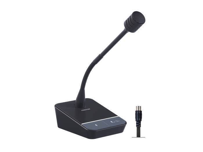 FONESTAR MICSET-D32XLR Micrófono dinámico unidireccional cardioide de sobremesa