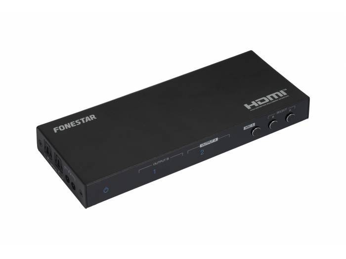 FONESTAR FO-22M42ED Matriz HDMI 4 x 2