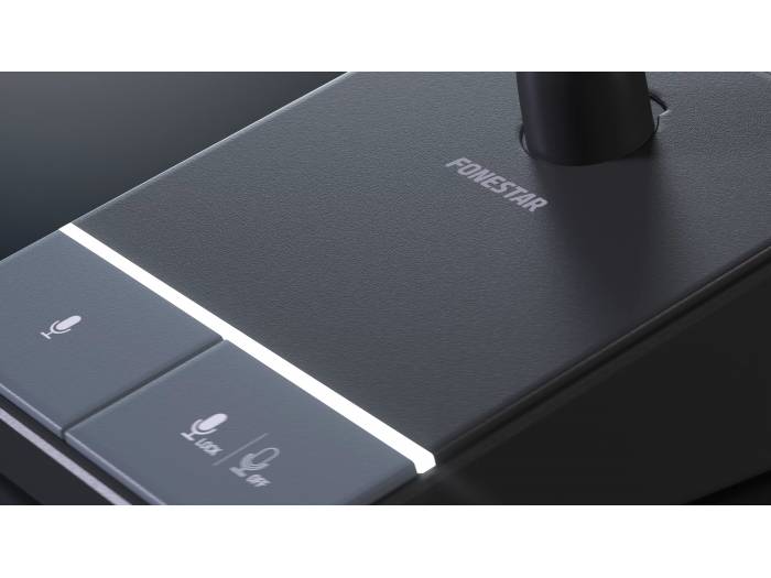 FONESTAR  MICSET-D32J Micrófono dinámico unidireccional de sobremesa - 5