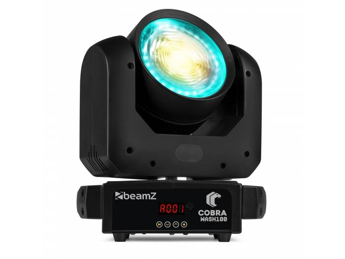 Beamz Cobra 100 LED Spot Cabeza Móvil con Prisma - 1
