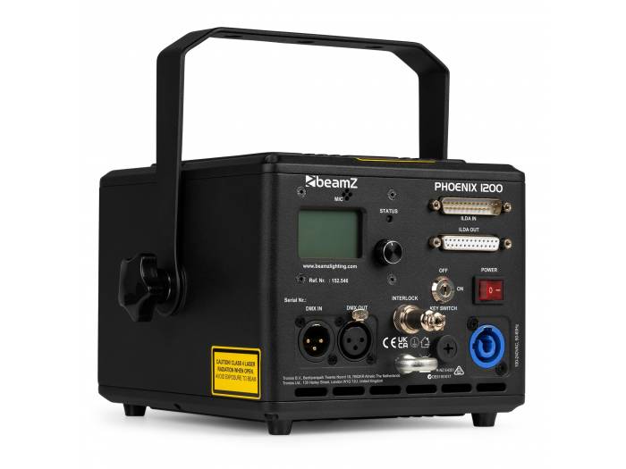 Beamz   Phoenix 1200 láser analógico - 2