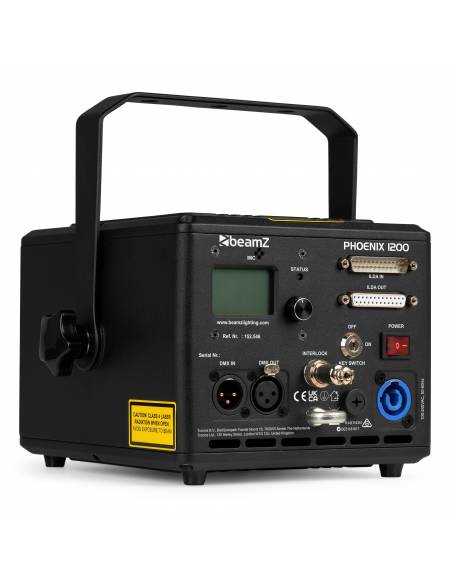 Beamz   Phoenix 1200 láser analógico - 2