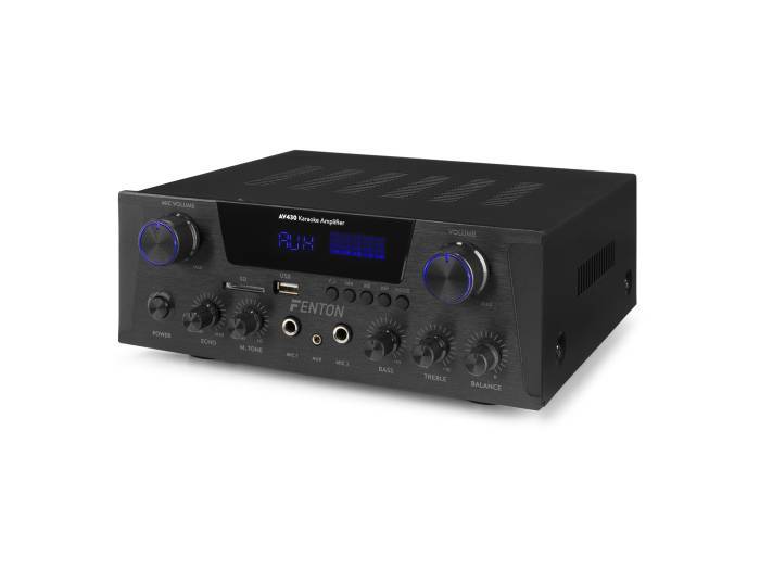 FENTON AV430B Amplificador HiFi 2x 300W Negro