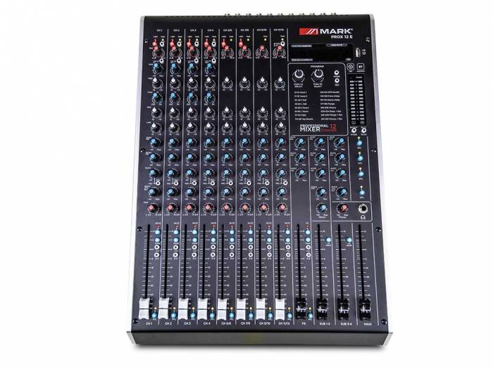 MARK PROX 12E Mezclador analógico 12 canales con USB/BT