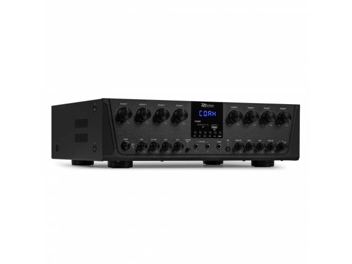 Power Dynamic PV280BT Amplificador de audio de 8 zonas 800W