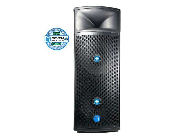SEVEN SV215APRO-TWS ALTAVOZ AUTOAMPLIFICADO 2X15' MP3/BT 2000W