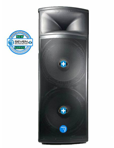 SEVEN SV215APRO-TWS ALTAVOZ AUTOAMPLIFICADO 2X15' MP3/BT 2000W