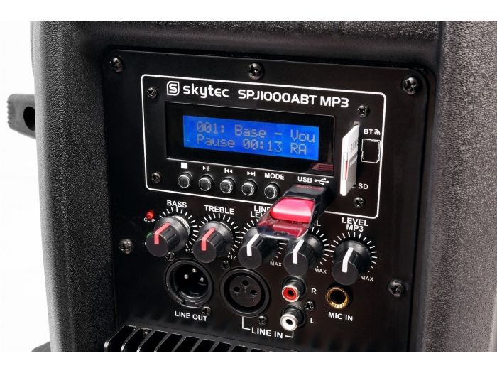 Vonyx SPJ-1000ABT MP3 Bafle Activo Hi-End BT 10" 400W 178041 - 7