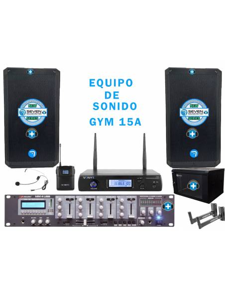 EQUIPO SONIDO GYM 15A BASIC