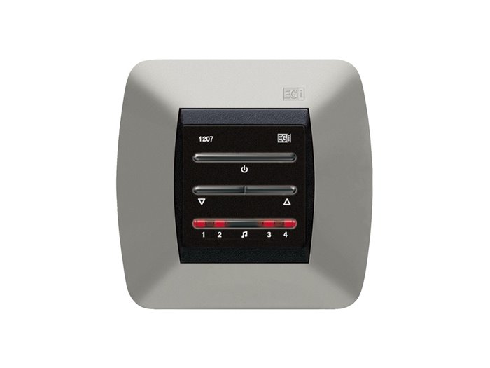 EGi -252777 MANDO DIGITAL 4 CANALES 2 W 8 NEGRO