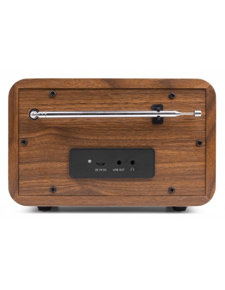 AUDIZIO Milan DAB+ Radio con Batería Madera