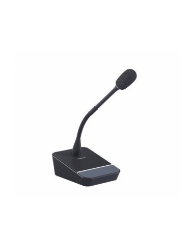 FONESTAR MICSET-C32LED Micrófono de condensador electret unidireccional cardioide de sobremesa