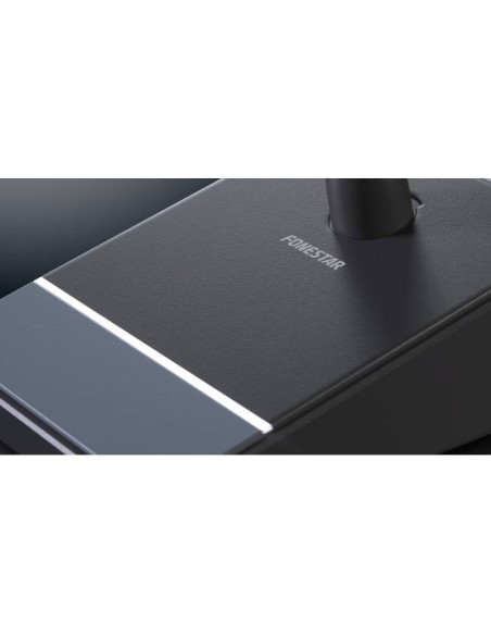 FONESTAR MICSET-C32LED Micrófono de condensador electret unidireccional cardioide de sobremesa