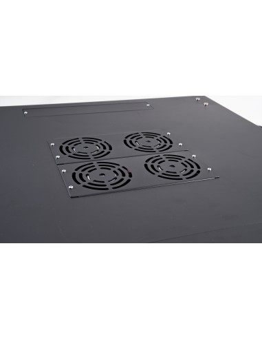 FONESTAR FRX-24808-SKD Armario rack 19'' metálico 24 U, en kit de montaje