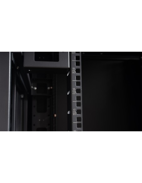 FONESTAR FRX-24808-SKD Armario rack 19'' metálico 24 U, en kit de montaje