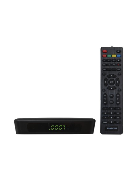 FONESTAR RDT-700HD Receptor TDT y Cable, DVB-T2 (H.265 HEVC), DVB-T y DVB-C (H.264 MPEG-4 AVC)