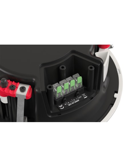 FONESTAR SKY-5T-DOME Altavoz de techo 5'' + 1'' con transformador de línea de 100 V y baja impedancia