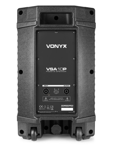 Pack de Sonido 306 Premium - Amplificador con zonas, microfonia   y 4 Altavoces de 10 pulgadas pasivos