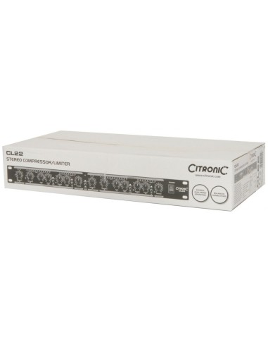 Citronic CL22 Compresor/ Limitador/ Puerta de ruido
